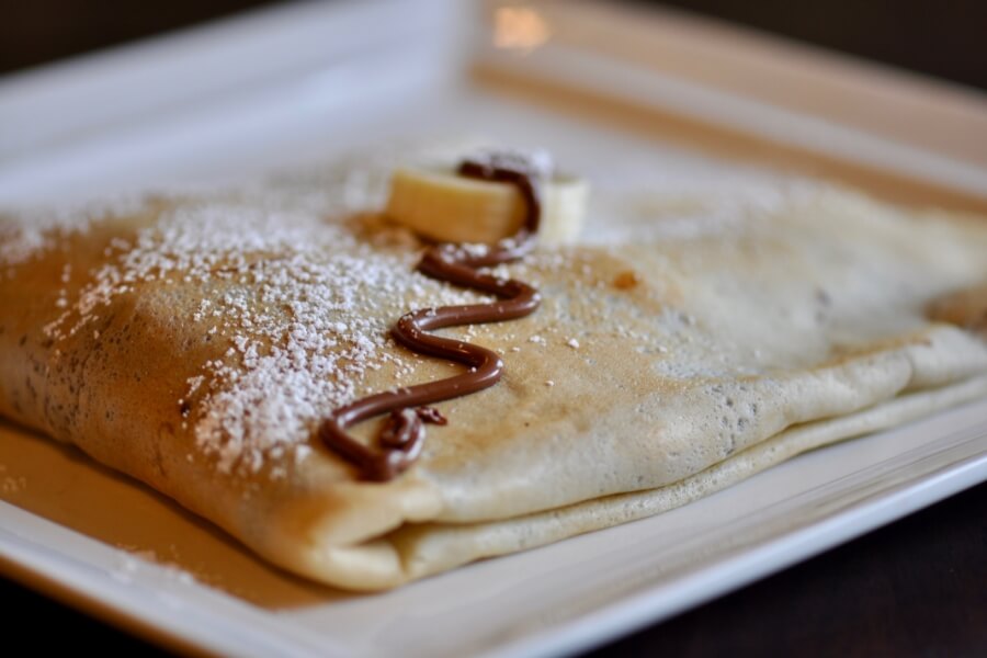 Crepes at Lorne Crepes